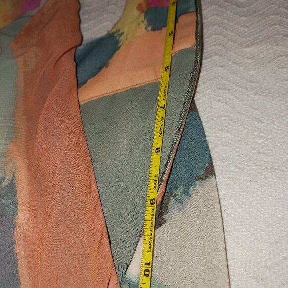 RACHEL Rachel Roy Pink Orange Halter Sundress - Picture 15 of 15